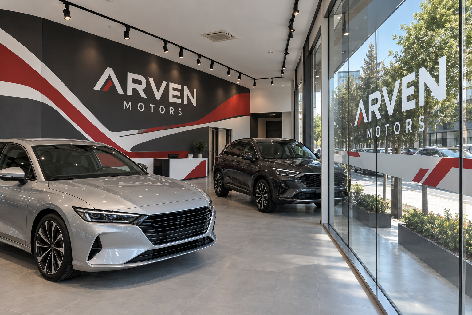 Otomotiv Showroom Giydirme